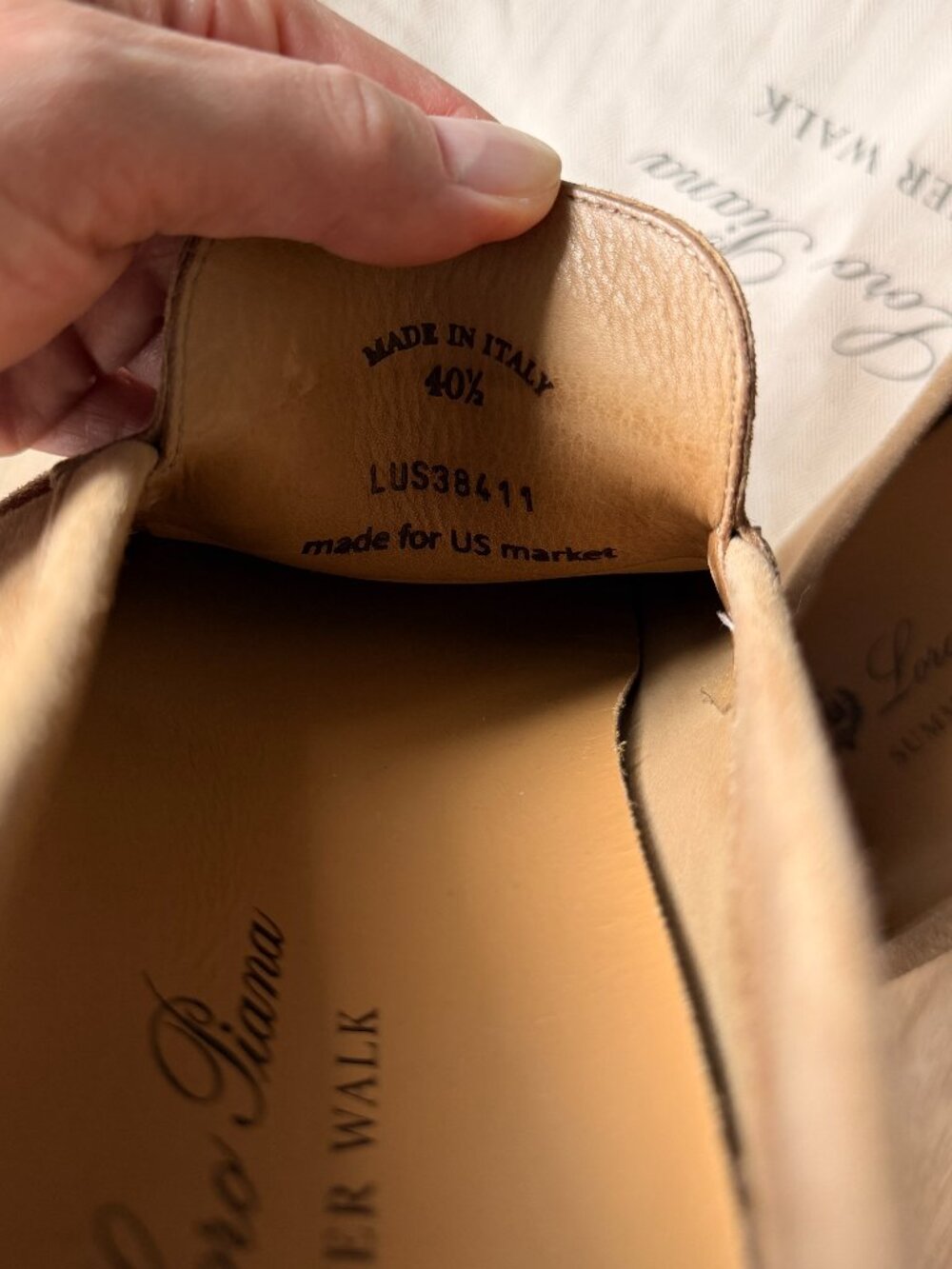 Loro Piana Summer Walks, Tan, Size 40.5 (US 8-8.5) - Picture 7 of 10
